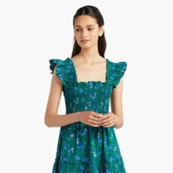 Hill House Space Floral Nap Dress Size XS - Picture 6 of 6